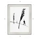 Картина в раме Декор депо Константин Малютин "В гору" E20 46x36 см без стекла