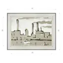 Картина в раме Декор депо Константин Малютин "Белый катер" E20 31x41 см без стекла