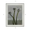 Картина в раме Декор депо Константин Малютин "Цветы лука" E20 46x36 см без стекла