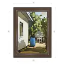 Картина в раме Декор депо Константин Малютин "Синяя бочка" E21 41x31 см без стекла