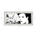 Картина в раме Декор депо Константин Малютин "Портрет" E20 31x66 см без стекла