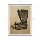 Картина в раме Декор депо Константин Малютин "Мотоботы" E20 66x51 см без стекла