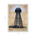 Картина в раме Декор депо Константин Малютин "Вандерклифф Тауэр" E20 111x81 см без стекла