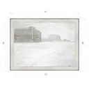 Картина в раме Декор депо Константин Малютин "Метель" E20 46x61 см без стекла