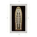 Картина в раме Декор депо Константин Малютин "Тотем 2" E20 61x36 см без стекла