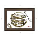 Картина в раме Декор депо Константин Малютин "Мойва" E21 31x41 см без стекла