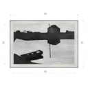 Картина в раме Декор депо Константин Малютин "Деривационный канал" E20 46x66 см без стекла