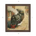 Картина в раме Декор депо Константин Малютин "Красный балтиец" E21 51x46 см без стекла