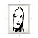 Картина в раме Декор депо Константин Малютин "Портрет Софии Загряжской" E20 61x46 см без стекла