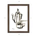 Картина в раме Декор депо Константин Малютин "Чай" E21 61x46 см без стекла
