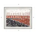 Картина в раме Декор депо Константин Малютин "Условный пейзаж" E20 36x46 см без стекла