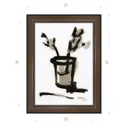 Картина в раме Декор депо Константин Малютин "Стакан с ветками" E21 41x31 см без стекла
