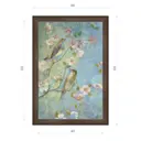 Картина в раме Декор депо Ксения Черномор "Птички певчие" E21 66x46 см без стекла