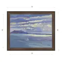 Картина в раме Декор депо Ксения Черномор "Мыс Меганом. Крым" E21 46x56 см без стекла