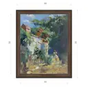 Картина в раме Декор депо Ксения Черномор "Полдень В Новом Свете" E21 56x46 см без стекла