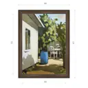 Картина в раме Декор Депо Константин Малютин "Синяя бочка" E21 61x46 см