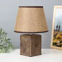 Настольная лампа Risalux Версалия E14 40Вт черно-золотая 22x22x31 см
