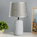 Настольная лампа рабочая Risalux Gmn-0128 9613434 цвет серый серебристый