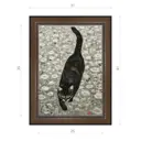 Картина в раме Декор депо Константин Малютин "За мышами" E21 41x31 см без стекла