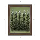 Картина в раме Декор депо Константин Малютин "Цветы у крыльца" E21 46x36 см без стекла