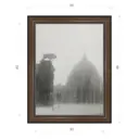 Картина в раме Декор депо Константин Малютин "ВДНХ. Снегопад" E21 46x36 см без стекла