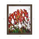 Картина в раме Декор депо Константин Малютин "Деревья на чистом заливе" E21 61x51 см без стекла