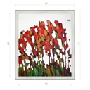 Картина в раме Декор депо Константин Малютин "Деревья на чистом заливе" E20 71x61 см без стекла