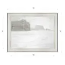 Картина в раме Декор депо Константин Малютин "Метель" E20 36x46 см без стекла