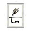 Картина в раме Декор депо Константин Малютин "Скамейка 1" E20 51x36 см без стекла