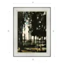 Картина в раме Декор депо Константин Малютин "Свет за деревьями" E20 41x31 см без стекла