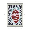 Картина в раме Декор депо Константин Малютин "Маска шамана" E20 51x36 см без стекла