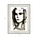 Картина в раме Декор депо Константин Малютин "Портрет 2" E20 41x31 см без стекла