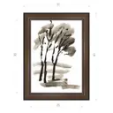 Картина в раме Декор депо Константин Малютин "Деревья 2" E21 41x31 см без стекла
