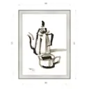 Картина в раме Декор депо Константин Малютин "Чай" E20 61x46 см без стекла