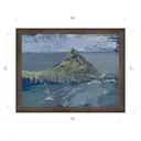 Картина в раме Декор депо Ксения Черномор "Яхты в Царской бухте" E21 51x66 см без стекла