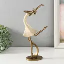 Сувенир "Танцовщица" песочная с бронзой 13.5x7x27.5 см