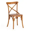 Стул Tetchair Cross 87x53x49 см ротанг цвет груша