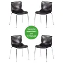 Кухонный стул Tetchair Стул skalberg (mod. c-084-a) 79x46x56 см пластик цвет черный