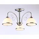 Люстра на штанге AMBRELLA LIGHT TR3181 Traditional 3 лампы 8 м² цвет белый