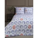 Комплект постельного белья Amore Mio 54493, полутораспальный, хлопок, серый