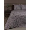 Комплект постельного белья Amore Mio 93042, полутораспальный, микрофибра, коричневый