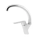 Смеситель для кухни однорычажный A-five EC0151 излив 25.1 см цвет черный