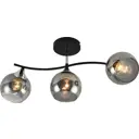 Люстра потолочная Rivoli Б0059271 3 лампы 25 м² цвет хром