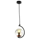 Люстра потолочная Rivoli Б0051254 1 лампа 25 м² цвет черный