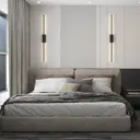 Настенный светильник светодиодный A-105101 Newlamp Insolito с пультом управления регулируемый белый свет цвет черный