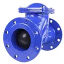 Клапан обратный Dn.ru Ду100 Ру16 шаровый фланцевый