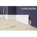 Плинтус напольный Солид полимер ультравысокой плотности 1 UHD 43/120С 119x14x2000 мм