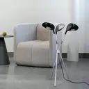 Торшер 3 клюшки 40x60 см 3x10 Вт алюминий пластик
