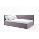 Кровать угловая левая Costa Модерн 90x200 см ДСП цвет сиреневый