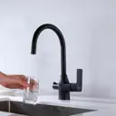 Араластырғыш ас үйге арналған Lemark Ursus LM7261BL биіктігі 22 см ауыз суға арналған сүзгімен түсі қара